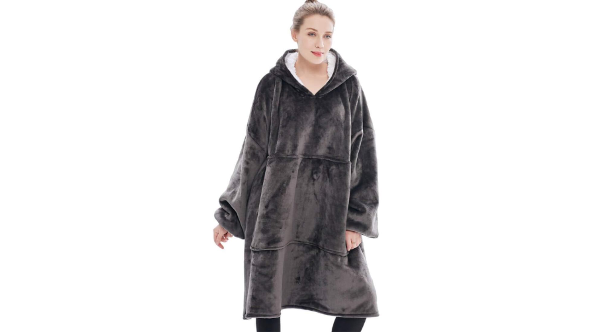 Hansleep Bataanta Grande Ujer Hobre Con Capucha, Sudadera Anta Sofa