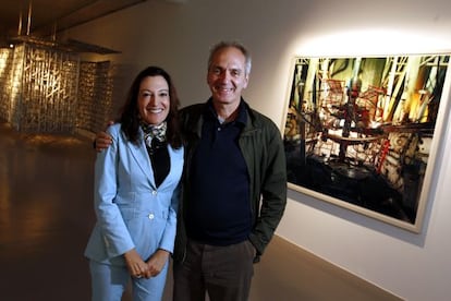 Cristina Iglesias y Thomas Struth en la galer&iacute;a Ivorypress. 