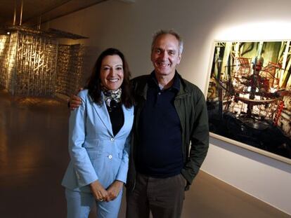 Cristina Iglesias y Thomas Struth en la galer&iacute;a Ivorypress. 