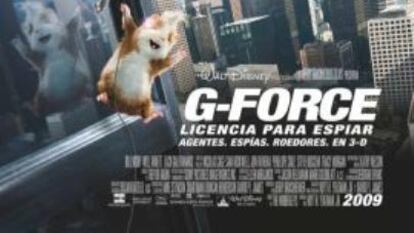 Cartel de G-Force: Licencia para espiar