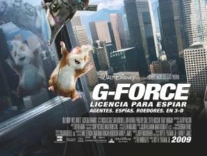 Cartel de G-Force: Licencia para espiar