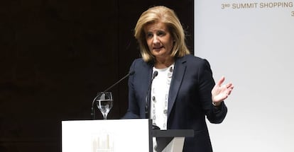Fátima Báñez, ministra de Empleo