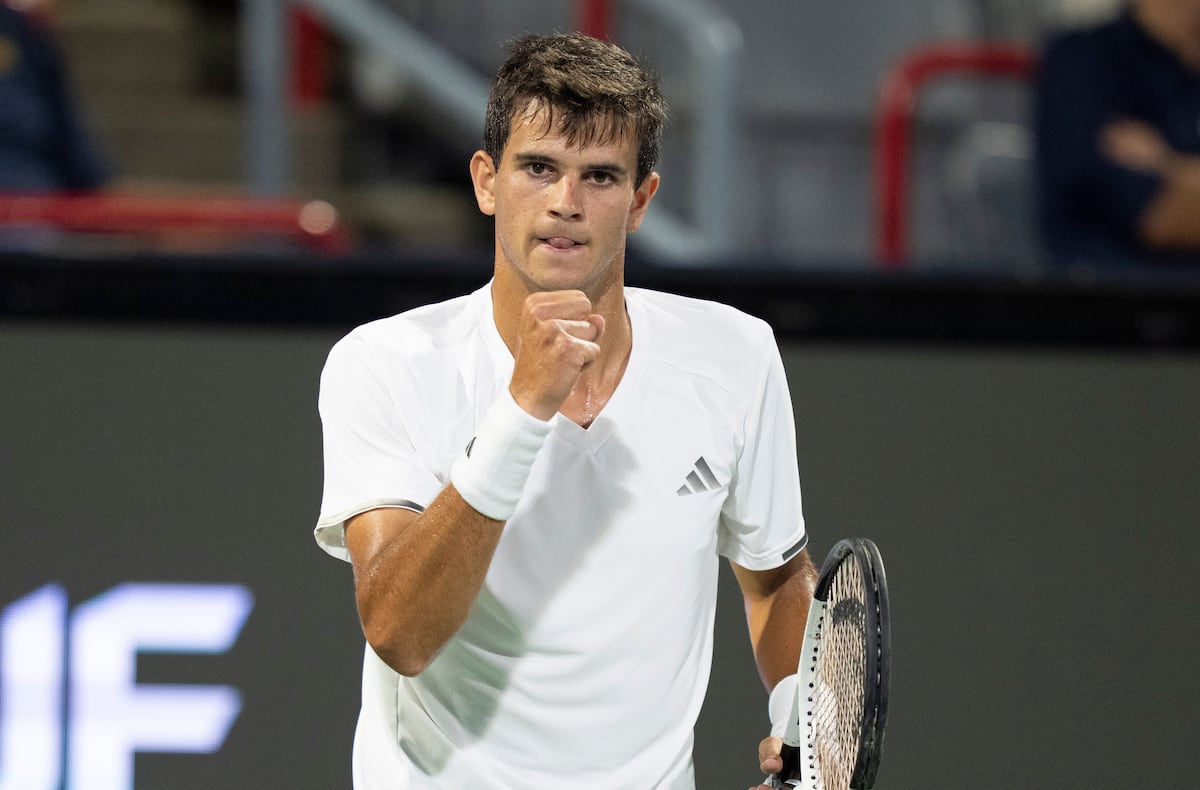 Rafa Jódar - Arthur Fils en directo, los cuartos del Masters 1000 de Canadá en vivo