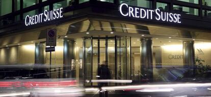 Una oficina de Credit Suisse