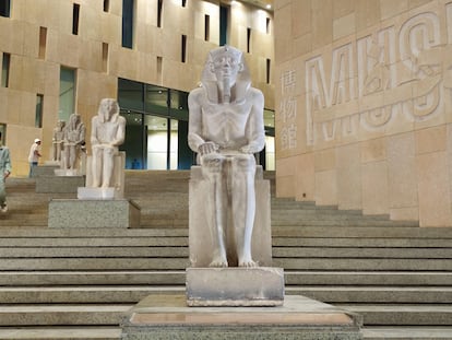 El Gran Museo Egipcio de Guiza.