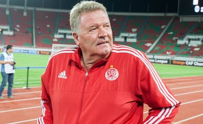 John Toshack, en su época de seleccionador de Marruecos.