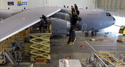 Instalaciones de Airbus Military en Sevilla.