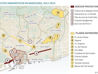 Xavier Trias asume gran parte de la herencia urbanística del PSC