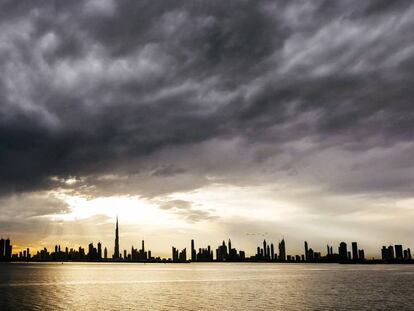 El &quot;skyline&quot; de Dub&aacute;i en una imagen del pasado 8 de febrero. 