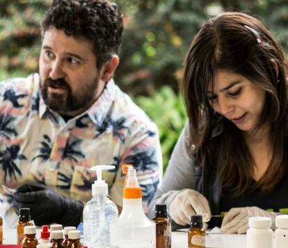 Julián Quintero y Vanessa Morris, líderes del proyecto 'Échele cabeza'.