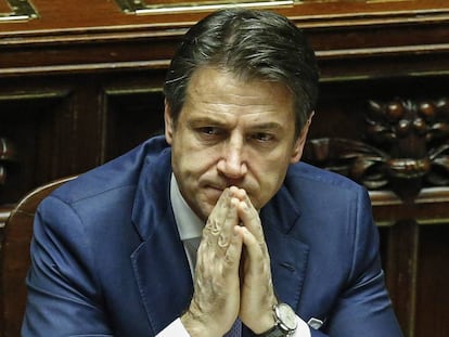 Giuseppe Conte, primer ministro de Italia