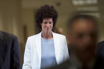 Andrea Constand, la mujer que acusa a Cosby de abuso sexual.