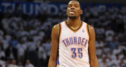Durant, en el quinto partido contra los Grizzlies