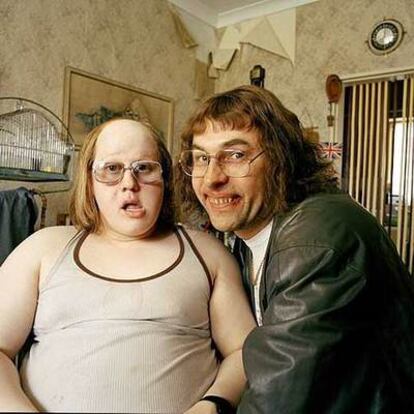 Matt Lucas (izquierda) y David Walliams, en la serie de la BBC <i>Little Britain.</i>