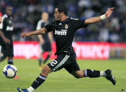 Marcelo, en una jugada en Huelva el pasado sábado.