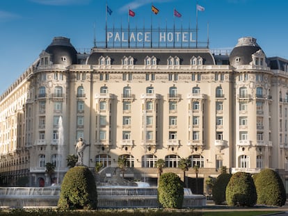 Fachada del hotel Palace en Madrid. CEDIDA POR LA PROPIA COMPAÑÍA