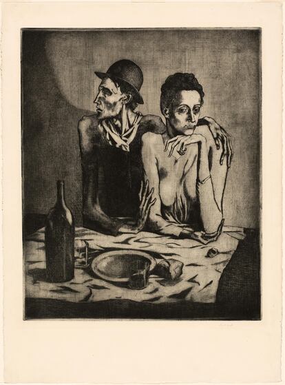 'La comida frugal' (1904).