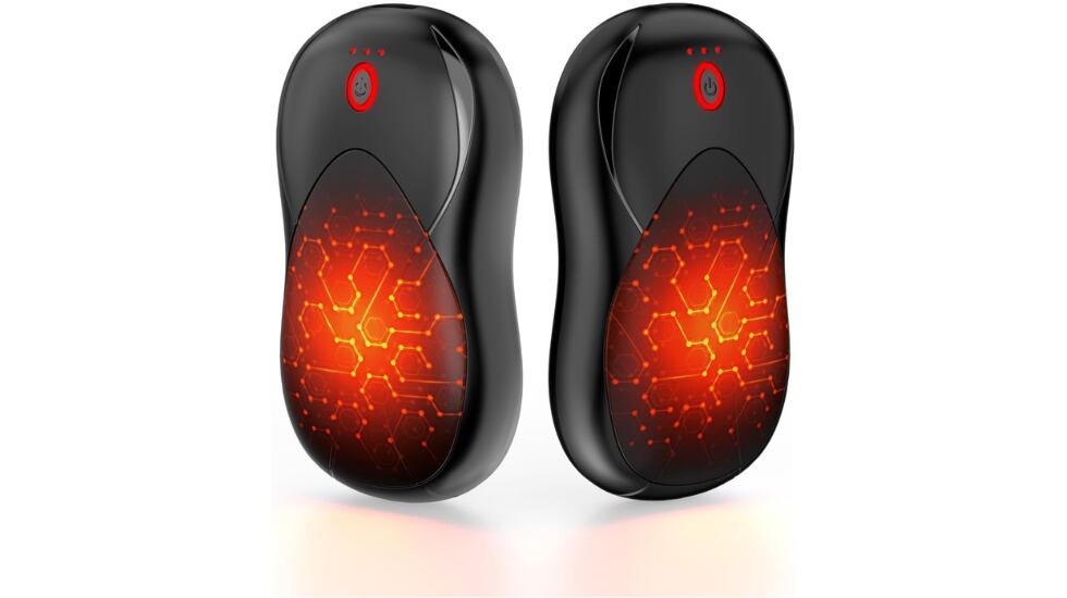 Calentadores de manos eléctricos.