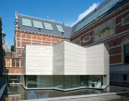 El nuevo Rijksmuseum de &Aacute;msterdam, obra de los arquitectos sevillanos Antonio Cruz y Antonio Ortiz.