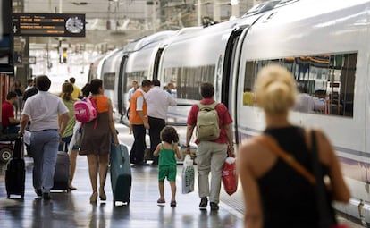 La estación de Chamartín de Madrid.