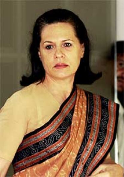 Sonia Gandhi.