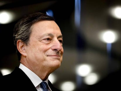 El presidente del Banco Central Europeo (BCE), Mario Draghi.