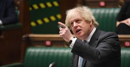 El primer ministro británico, Boris Johnson. 