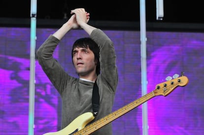 El bajista de Radiohead, Colin Greenwood.