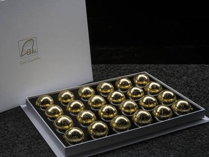 Los bombones de oro Ekhi.