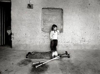 Imagen de Gervasio Sánchez galardonada con el Premio Rey de España de Fotografía