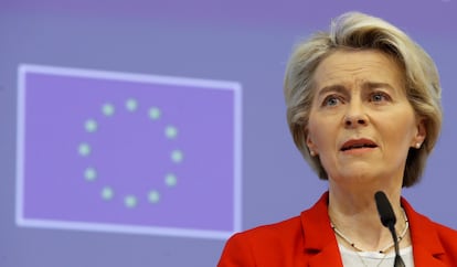 La presidenta de la Comisión Europea, Ursula von der Leyen.