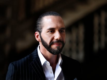 El presidente de El Salvador, Nayib Bukele.