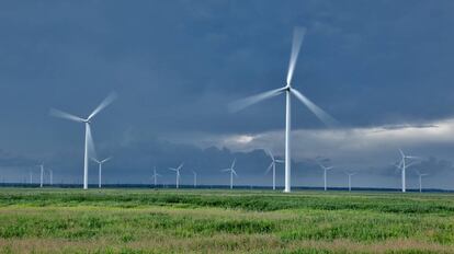 Iberdrola's wind farm for Amazon in North Carolina.