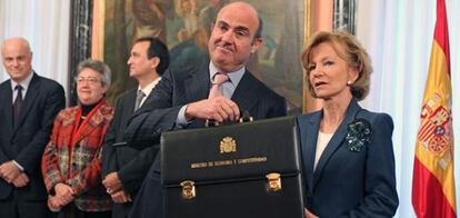 Luis de Guindos, ministro de Economía y Competitividad