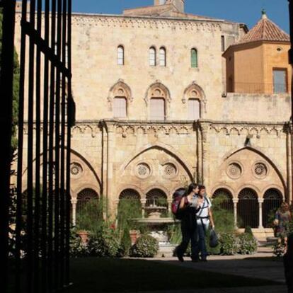 Claustro de la catedral gótica de Tarragona