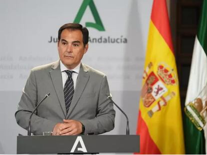 El consejero andaluz de Justicia, Antonio Nieto. / EP