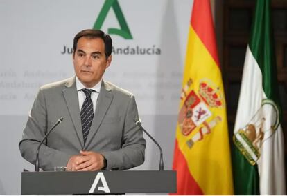 El consejero andaluz de Justicia, Antonio Nieto. / EP