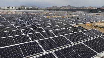 Instalación solar de Isemaren en Murcia