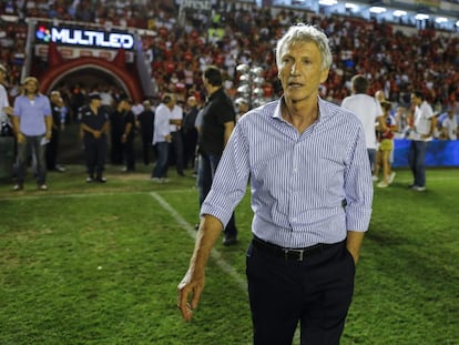 José Pékerman, durante su etapa como seleccionador de Colombia.