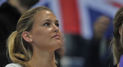 Bar Refaeli, en un partido.