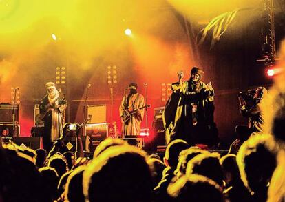 Tinariwen, en el Primavera Sound 2013.