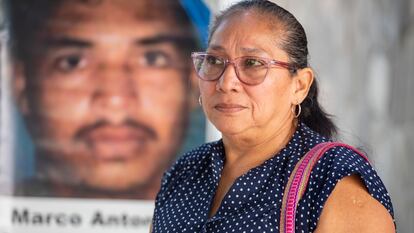 Mary Martínez busca a su hijo Marco Antonio, migrante hondureño secuestrado en México.