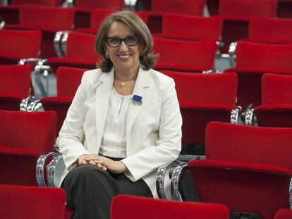 Rebeca Grynspan, en la sede de la Secretar&iacute;a General Iberoamericana, en Madrid, en mayo de 2015. 