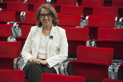 Rebeca Grynspan, en la sede de la Secretaría General Iberoamericana, en Madrid, en mayo de 2015.