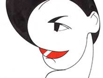 Caricatura de Alejandra Pizarnik