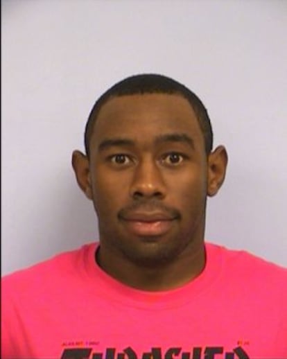 Foto policial de Tyler The Creator.