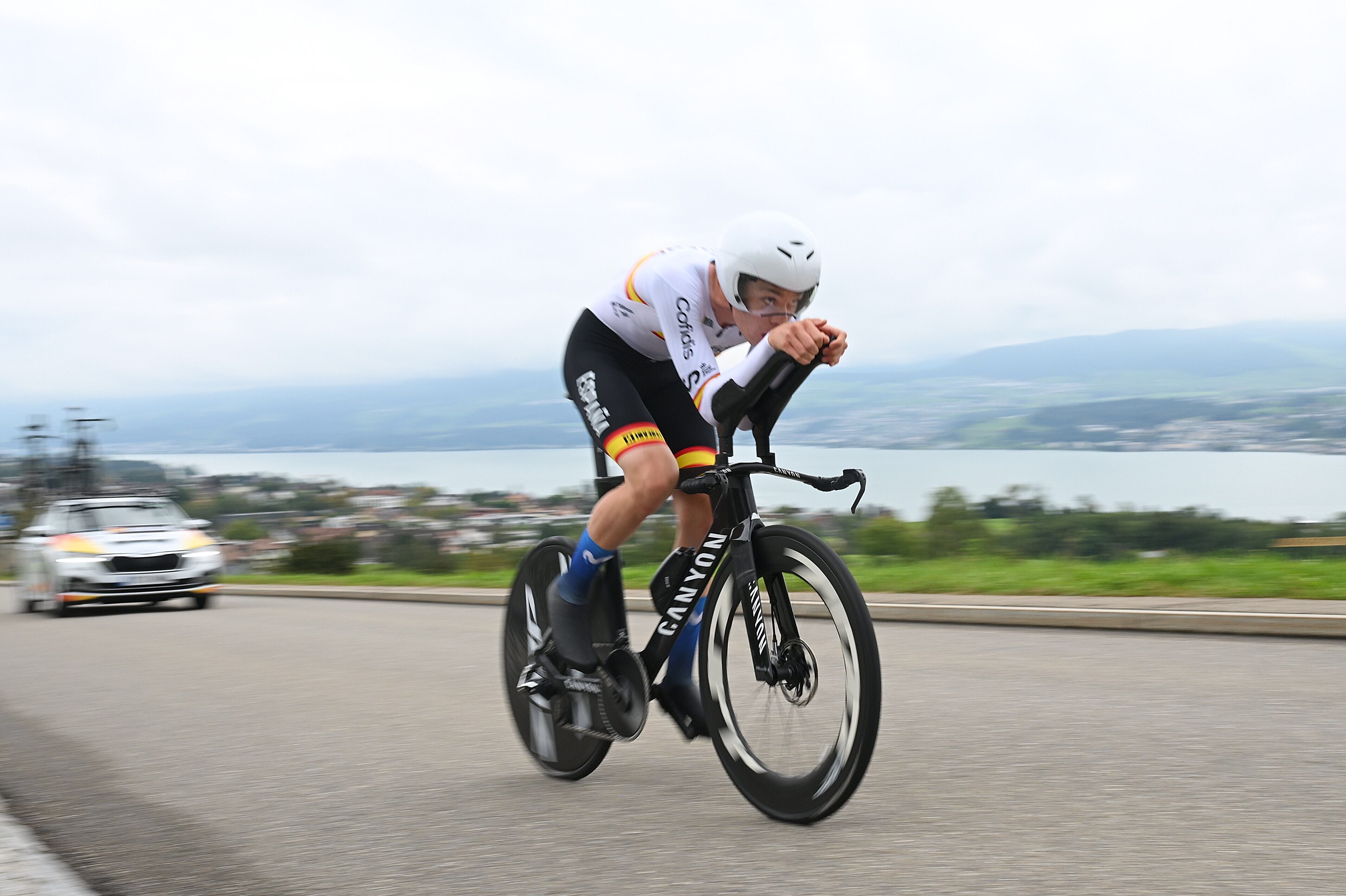 Iván Romeo, oro en la crono sub23 del Mundial de Zúrich