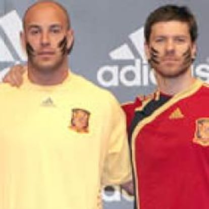 La selección española luce su nueva equipación