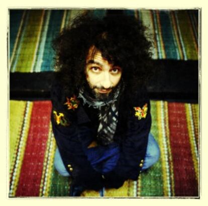 Ara Malikian en Se abre el telón, el teatro-bar del que es socio.