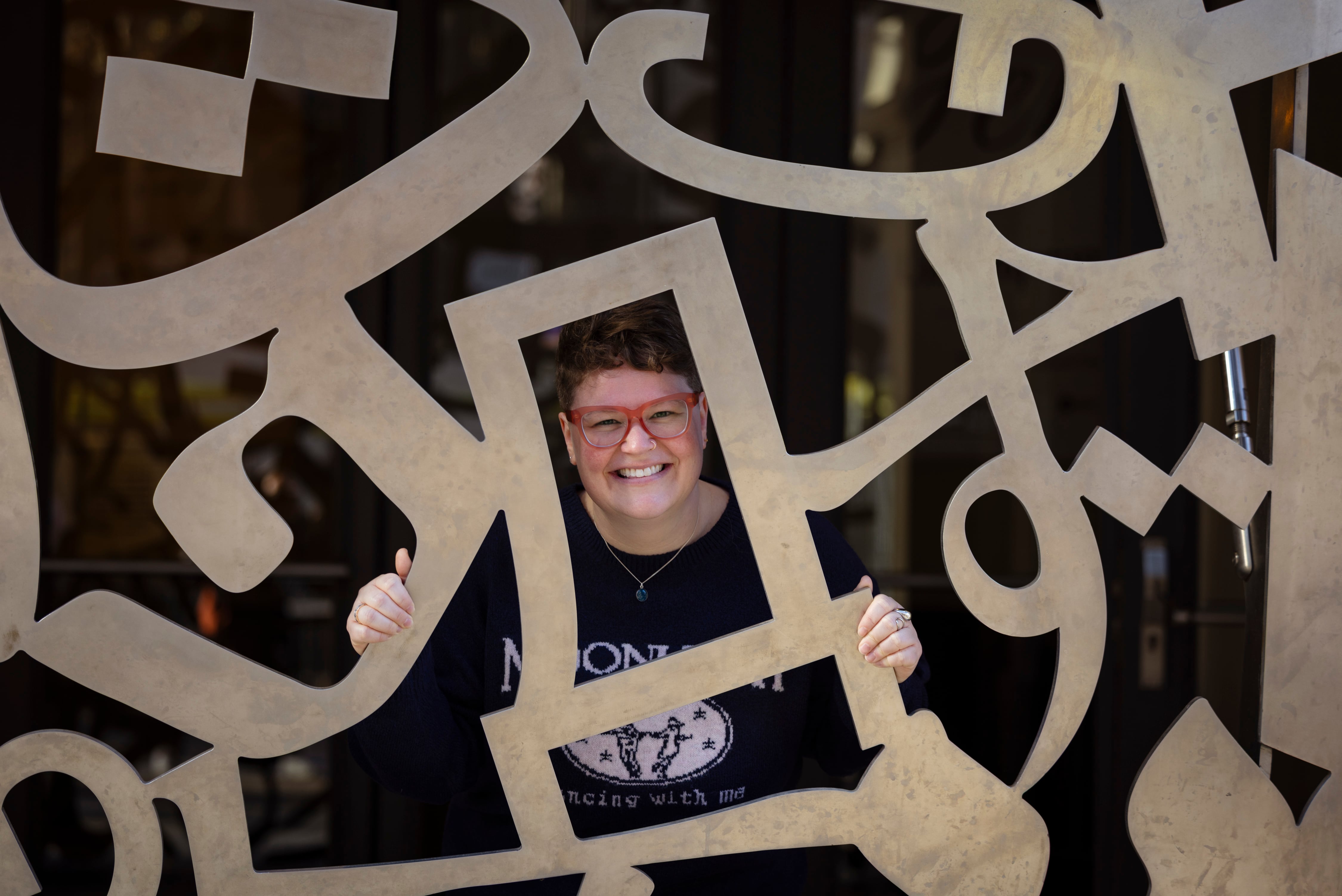 Kristina Ishmael, consultora experta en educación, fotografiada en Las Ramblas de Barcelona. 